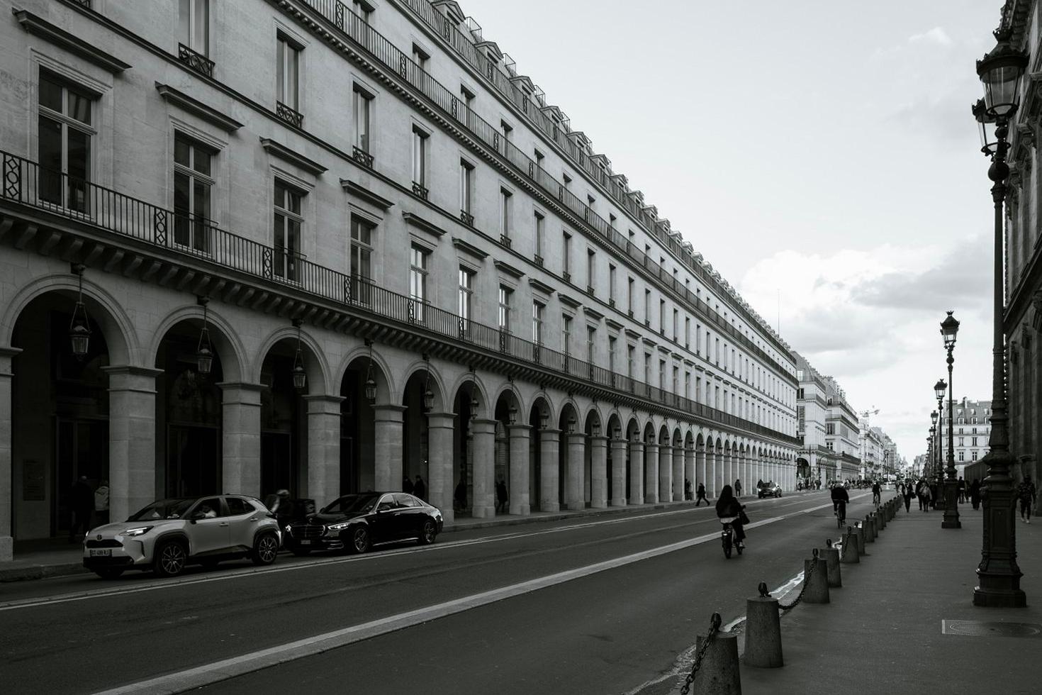 Plan de la Rue de Rivoli Paris