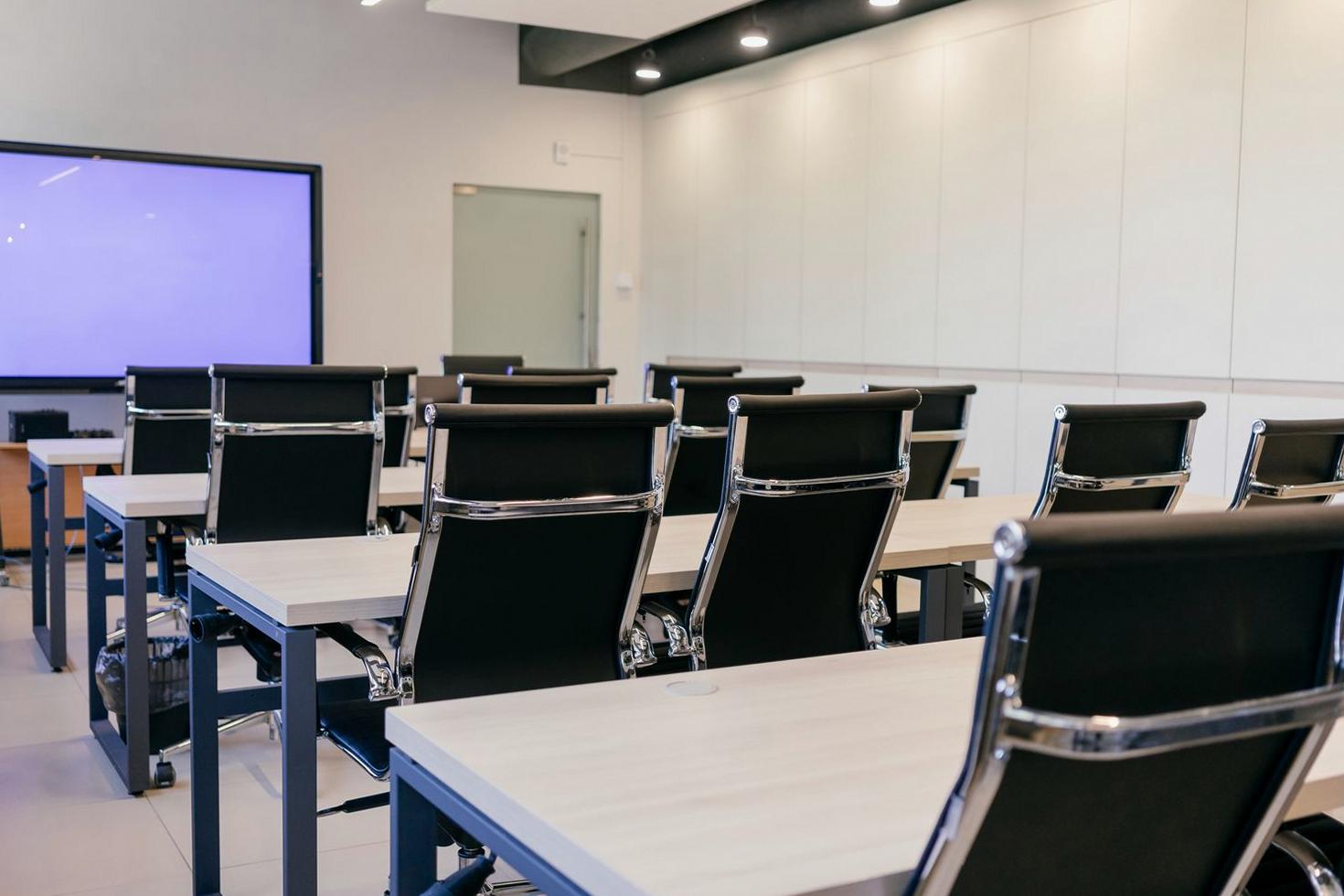 Espace de formation spacieux